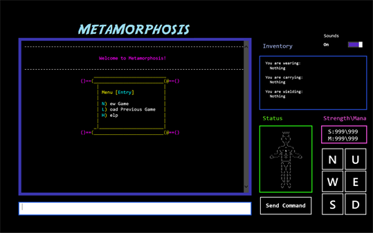 Metamorphosis screenshot 1