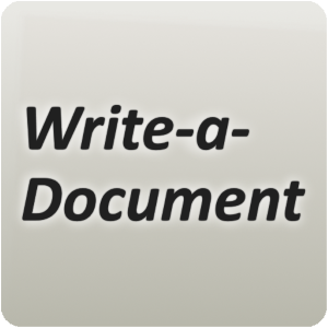 Write-a-Document 6.2 – Programma di scrittura