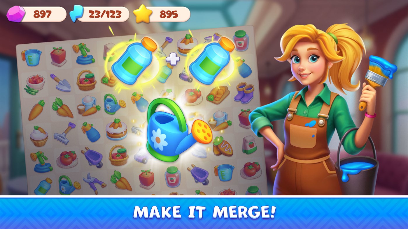 #4. Merge Haven Start Game (Windows) By: Clever Apps Pte Ltd