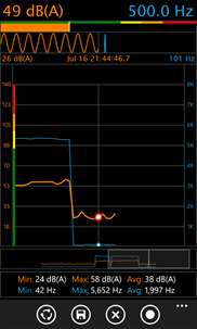 Audio Meter screenshot 1