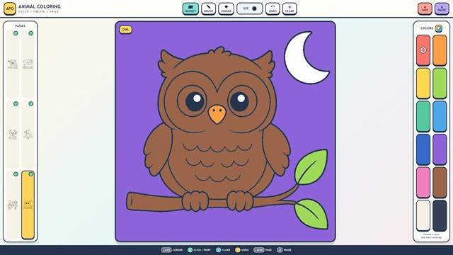APG Animal Coloring screenshot 2