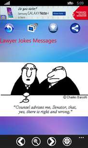 Lawyer Jokes Messages screenshot 2