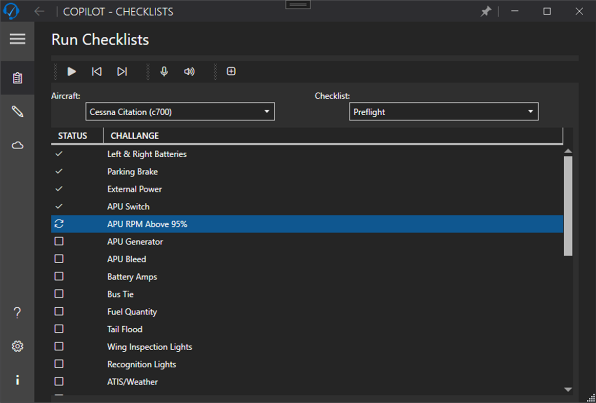 #1. Flight Simulator Checklist (Windows) Por: ATL Simulations