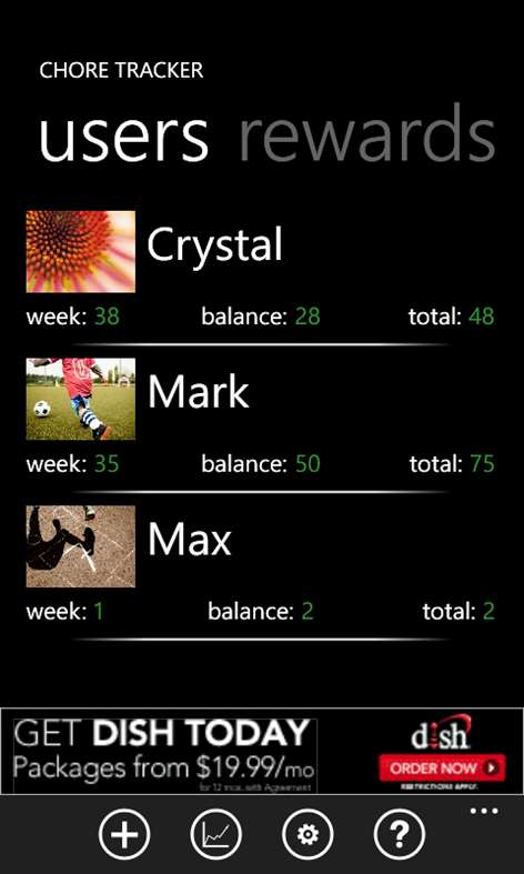 Chore Tracker Screenshots 1