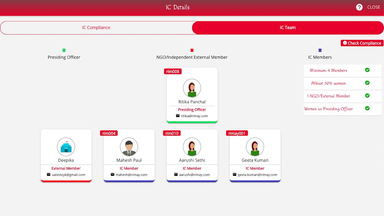Snapshot 3 of Vishaka - PoSH Compliance