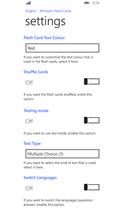 English - Bengali Flash Cards screenshot 5