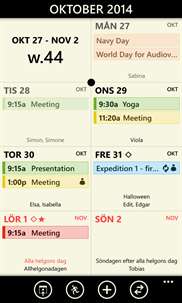 Chronos Calendar UWP screenshot 2