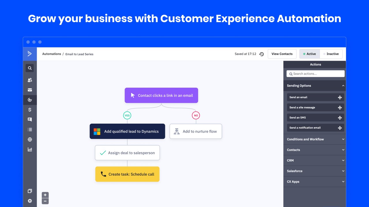 Snapshot 2 of ActiveCampaign Customer Experience Automation