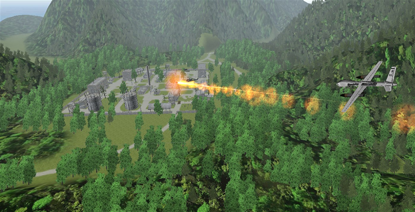 #3. Drone Strike Flight Simulator 3D (Windows) بواسطة: Best App Entertainment