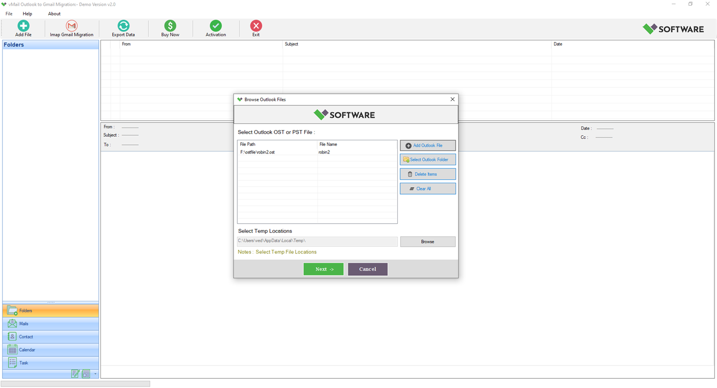 #2. PST to IMAP Migration Tool (Windows) 由: Ayush Tech Software