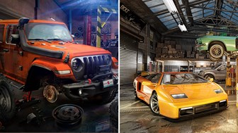 Offroad Mechanic Simulator & Car Mechanic Simulator 2021