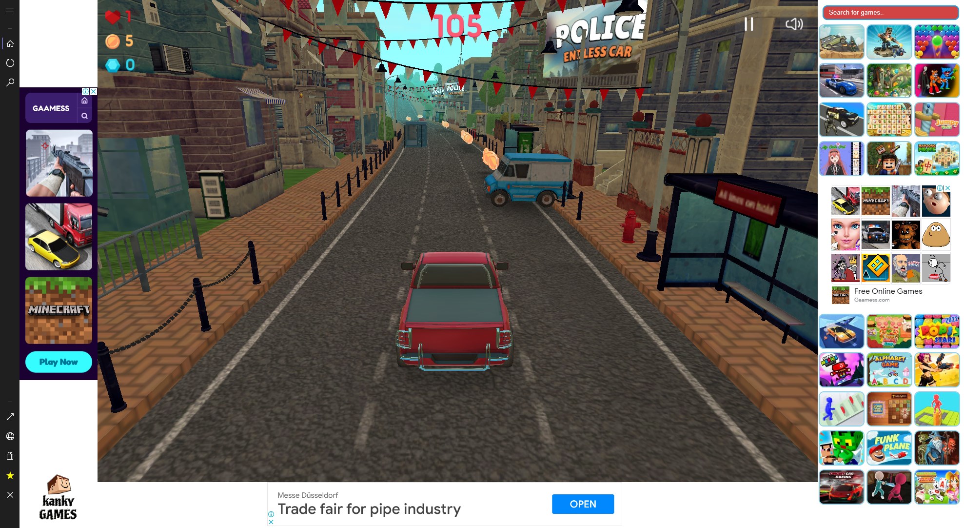 Captura 4 Police Endless Car windows