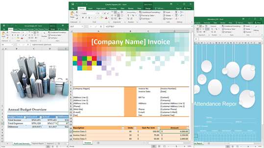 Templates for MS Excel screenshot 2