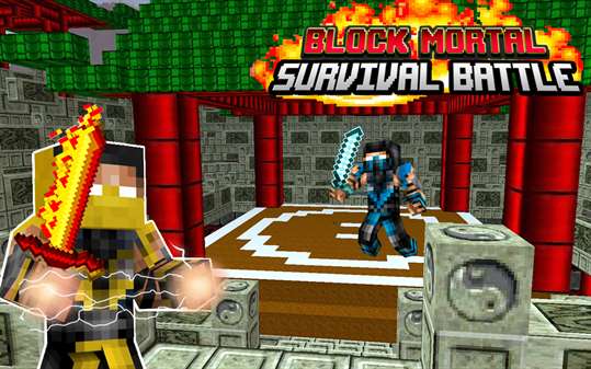 Block Mortal Survival Battle screenshot 1