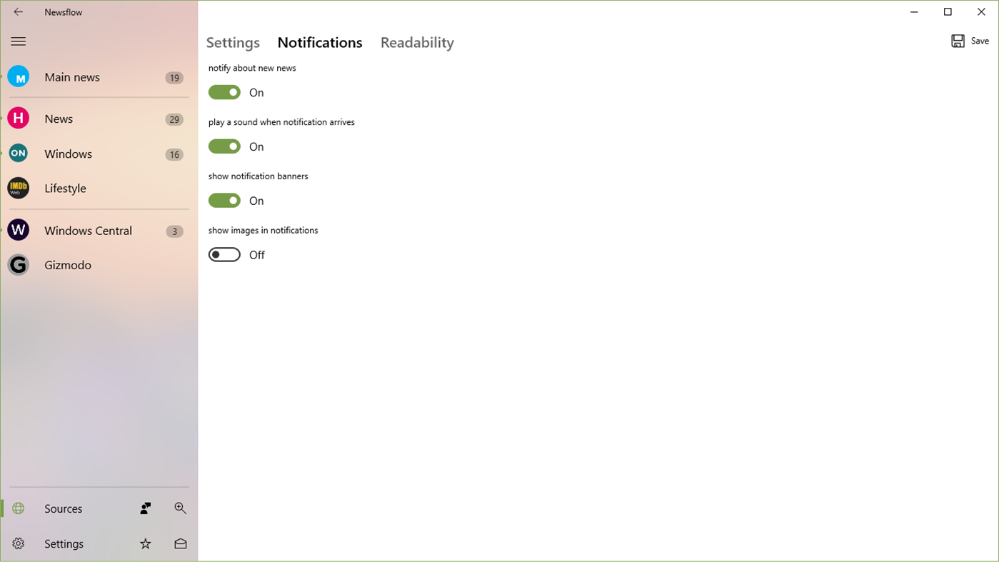 #8. Newsflow (Windows) 来自: MaxN