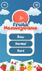  Fruits Memory Match Game screenshot 1