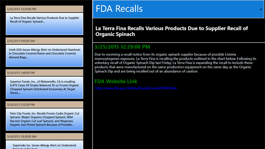 Fda Recalls screenshot 4