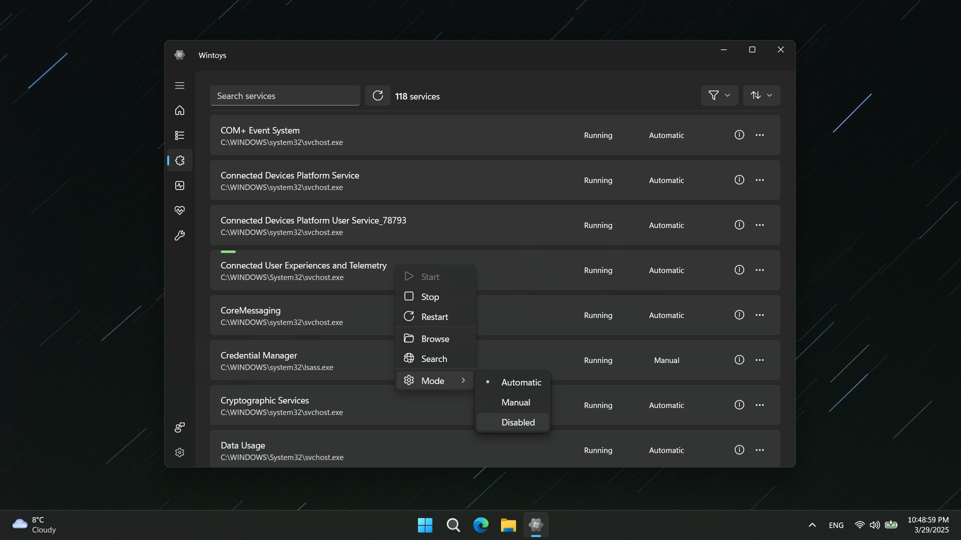 Wintoys screenshot