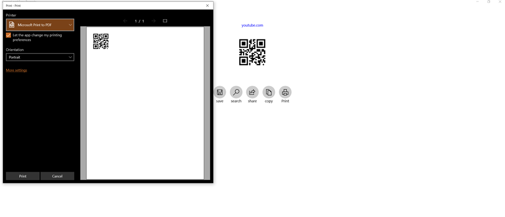 General and Scan Barcode