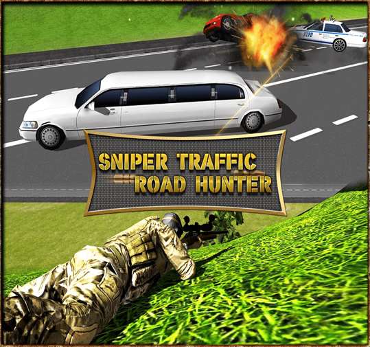 Sniper Traffic Road Hunter screenshot 1