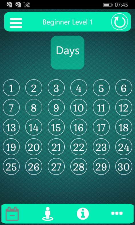 30 Day Cardio Challenge Free ~ A perfect cardio training workout for burn fat in 30 Days Screenshots 1