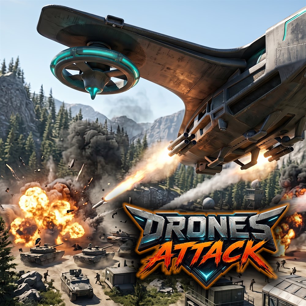 Drones Attack cover art (full size)