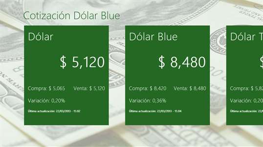 Dolar Blue screenshot 1