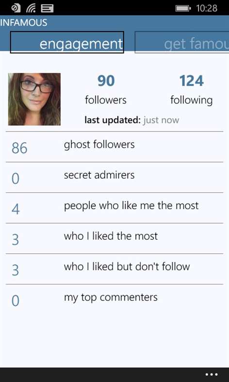 Infamous for Instagram Screenshots 2
