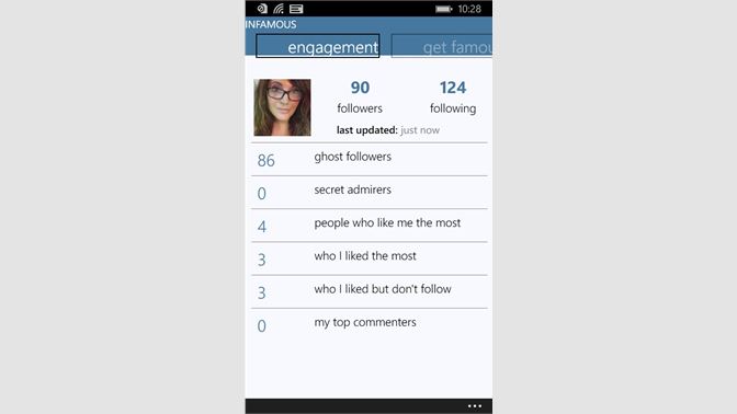 screenshot 1 screenshot 2 - best app to get rid of ghost followers on instagram