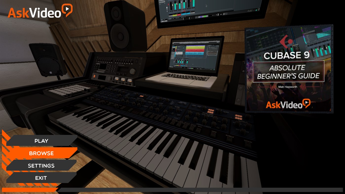 #1. Beginner Guide to Cubase 9 By Ask.Video (Windows) By: AskVideo