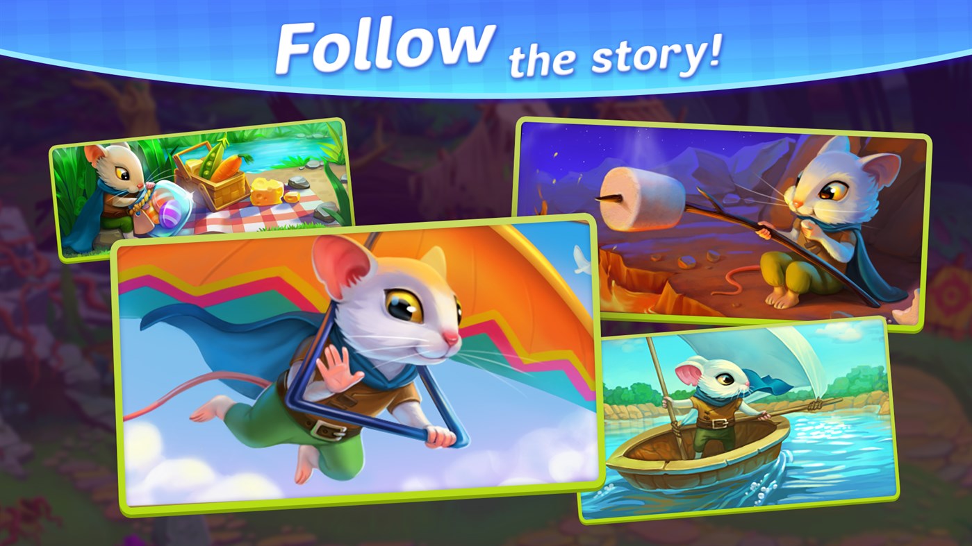 #4. Strongblade - Match 3 Puzzle Game (Windows) بواسطة: MATRYOSHKA GAMES (CY) LTD