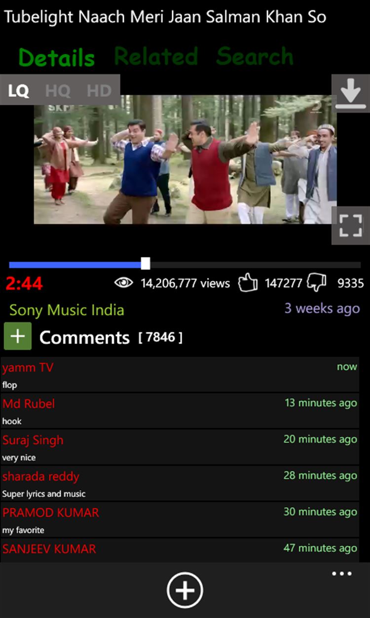 【图】TubeMate Downloader With Video Player(截图3)