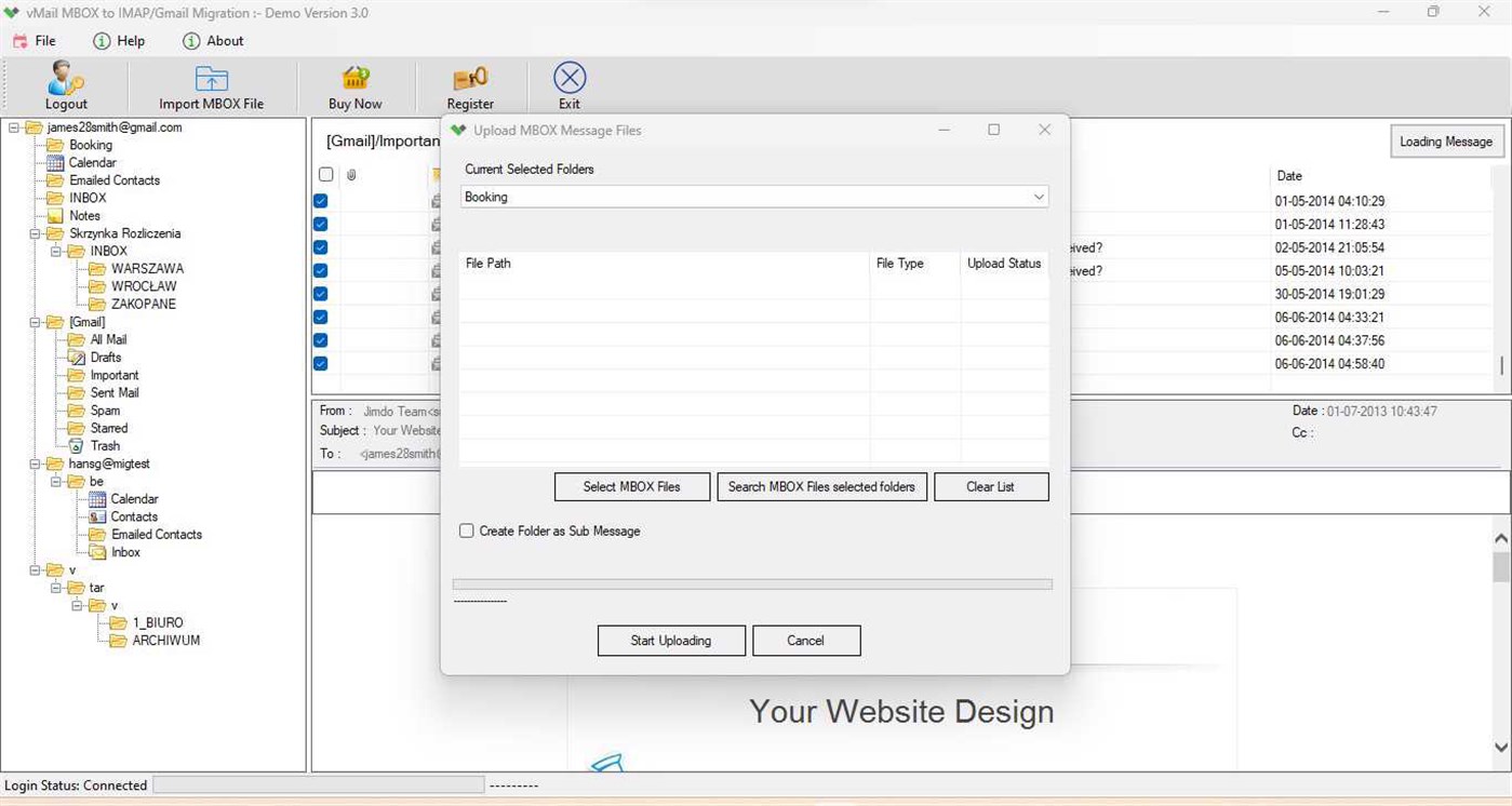 #4. MBOX to IMAP Migration (Windows) Podle: VARTIKA SOFTWARE PRIVATE LIMITED