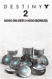 5000 (+1000 Bonus) Destiny 2 Silver (PC)