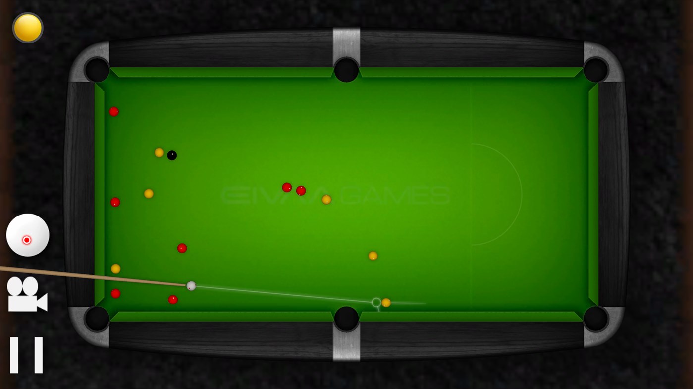 #4. Real Pool Billiard 3D (Windows) Podle: CANER BACAKSIZ