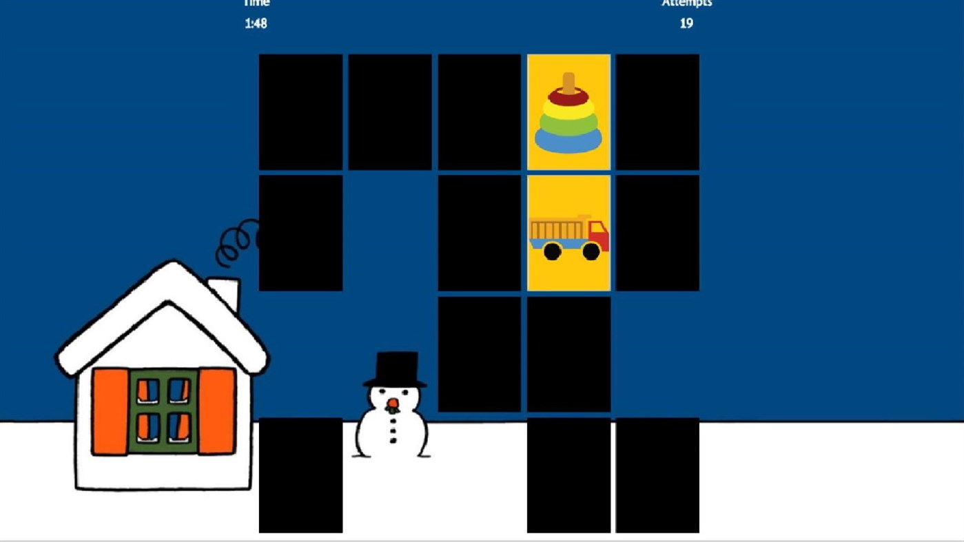 #2. Children Toys Memory Game (Windows) 由: Khaoula Errami