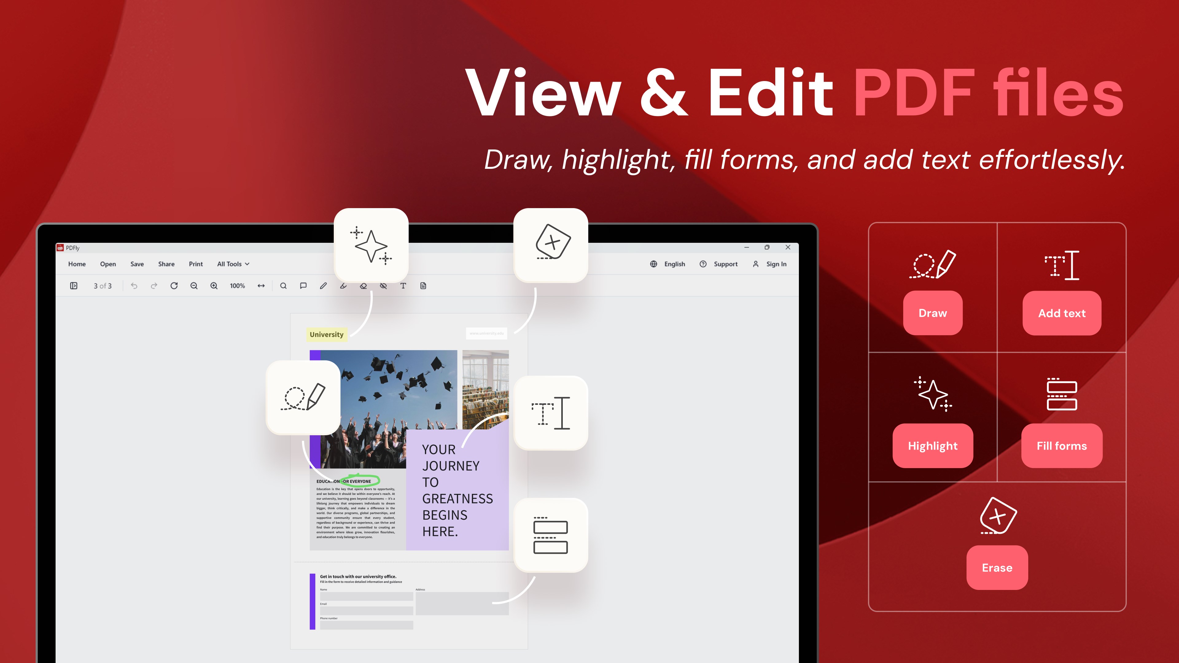 PDFly: PDF Editor & PDF Reader screenshot