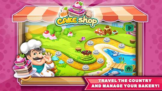 Cake Shop: Bakery Chef Story screenshot 2
