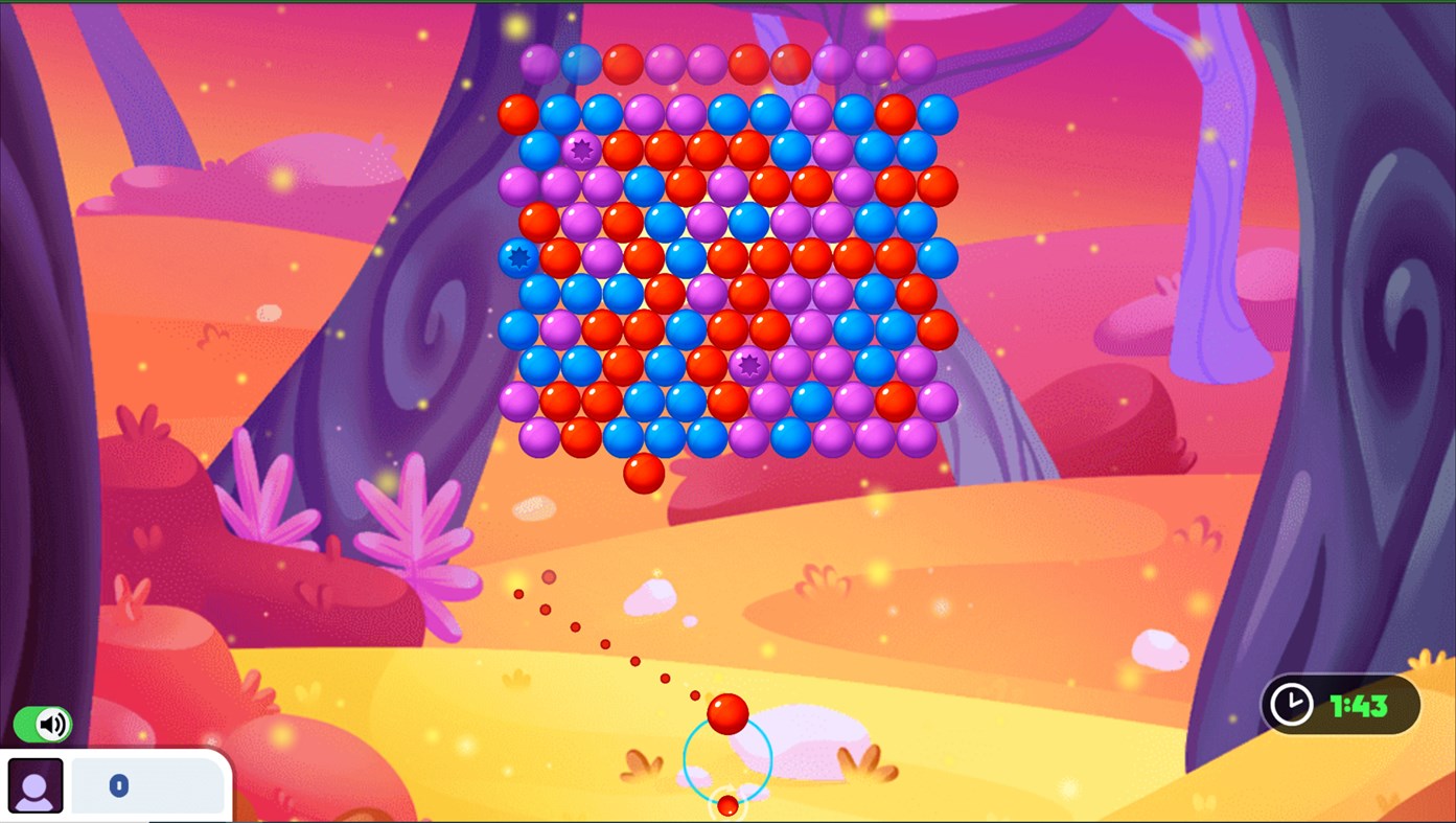 #2. Bubble Wipeout (Windows) By: Advergame Technologies Private Limited