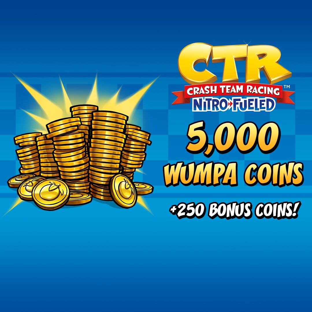 Crash™ Team Racing Nitro-Fueled - 5000 (+250) Wumpa Coins