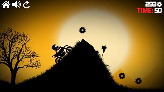 Stickman Downhill BMX screenshot 2