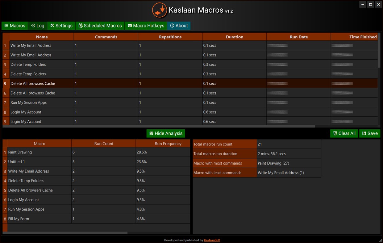 #2. Kaslaan Macros (Windows) Door: KaslaanSoft