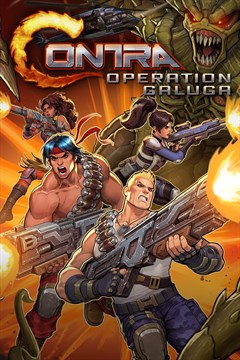 Cover poster for Contra: Operation Galuga