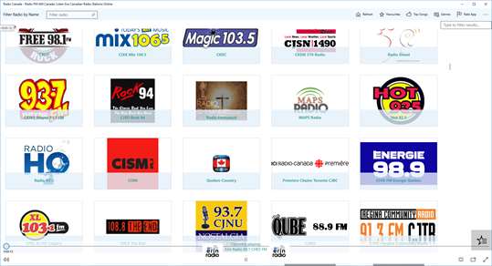 Radio Canada - Radio FM AM Canada: Listen live Canadian Radio Stations Online screenshot 5