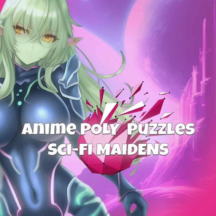 Anime Poly Puzzle - Sci-Fi Maidens