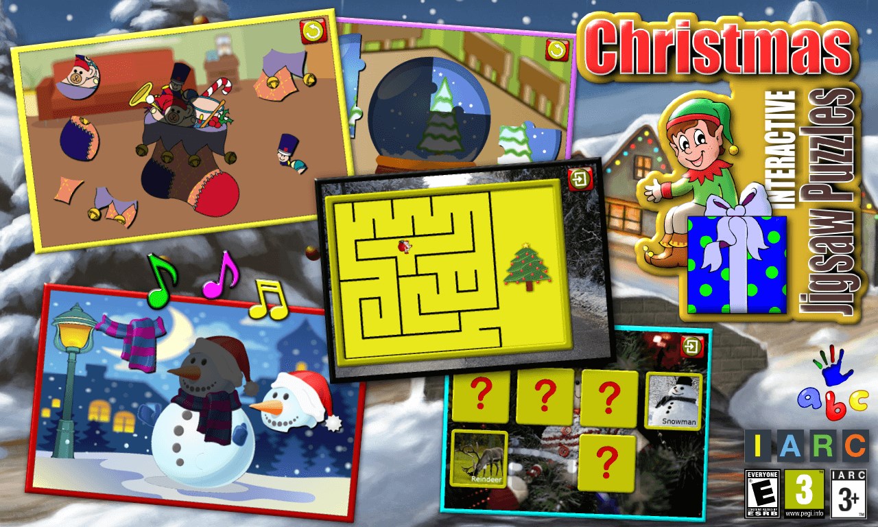 Изображение 1 Kids Christmas Jigsaw Puzzles windows