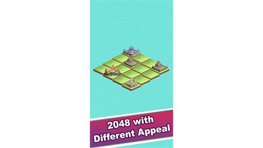 2048 Civilization Castle Building screenshot 5