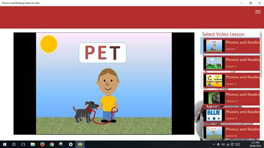 Phonics and Reading Video for Kids screenshot 1