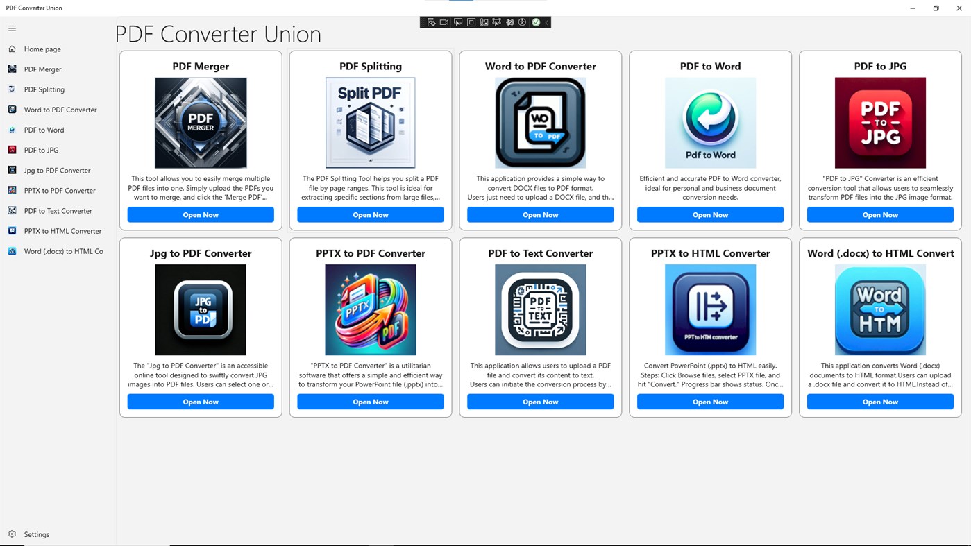 #1. PDF Converter Union (Windows) di: AI Power