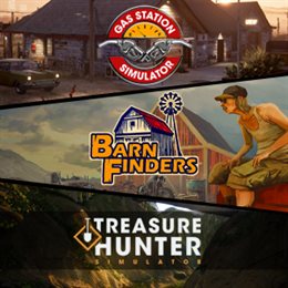 Aperçu Gas Station Simulator + Barn Finders + Treasure Hunter Simulator BUNDLE
